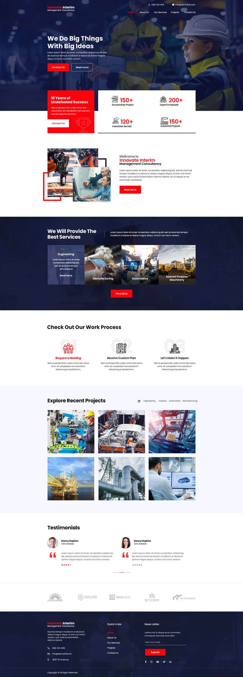 Professional Custom Website Design & Development | PixelsLogo